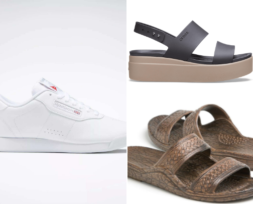 Shoes cover photo collage