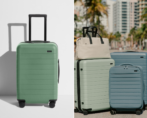 Luggage cover photo collage