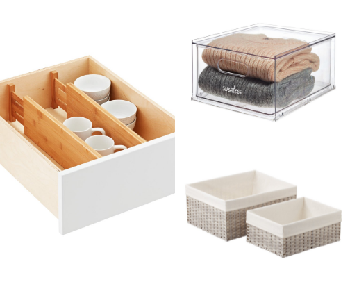 My go-to organizing products! cover photo collage