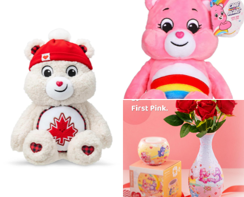 Eco-friendly Care Bears cover photo collage