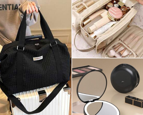 Travel Essentials ✈️ cover photo collage