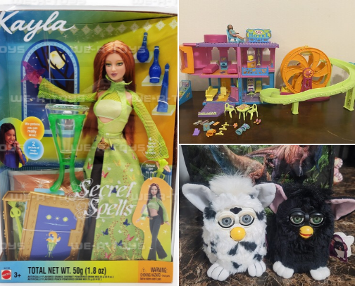 My 90s - 2000s childhood toys, also from past decades cover photo collage