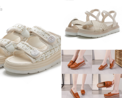 comfortable sandals for girls cover photo collage