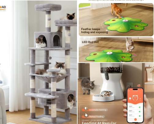 Purr-fect Finds for Cats 🐾😻 cover photo collage