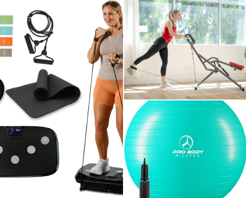 Find your power.” “Your journey to fitness starts here.” “L cover photo collage