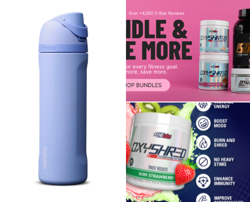 Gym Bag Essentials cover photo collage