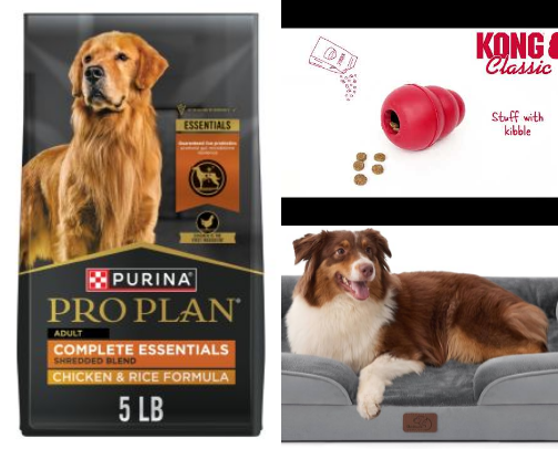 Dog Essentials & Premium Food - Healthy Pup Guide [Shopping] cover photo collage