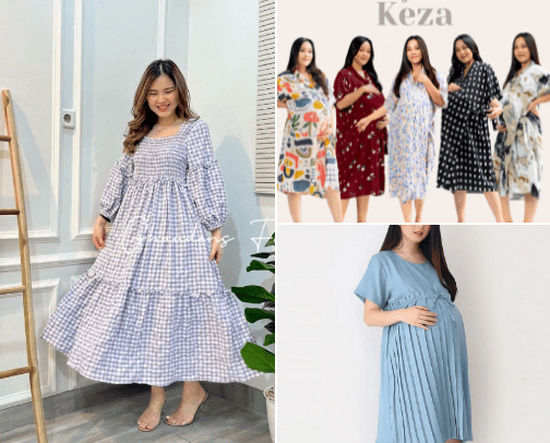 comfortable clothes for pregnant women cover photo collage