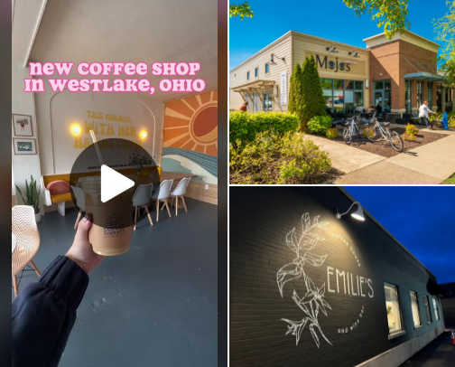 Must Try Cleveland Coffee Shops cover photo collage