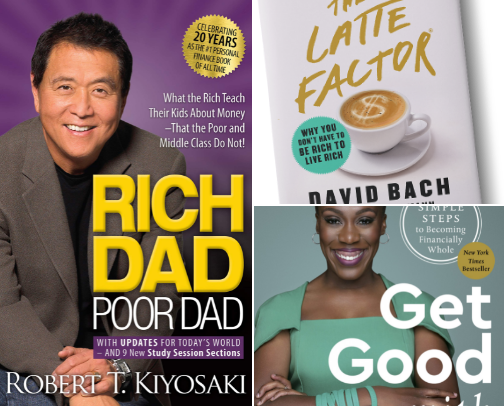 She Reads, She Profits: Financial Literacy for Women Who Lead cover photo collage