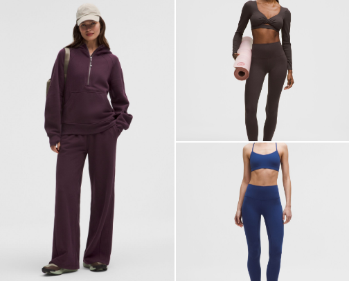 lululemon cover photo collage