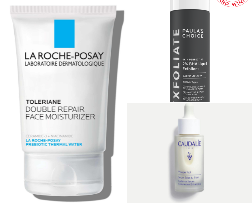 Go-to skincare cover photo collage