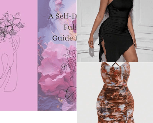 shop with me cover photo collage