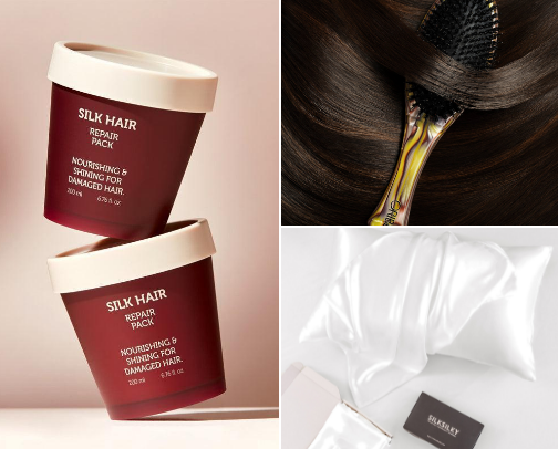 “Shiny,Healthy Hair Days Ahead!“— Haircare top picks cover photo collage