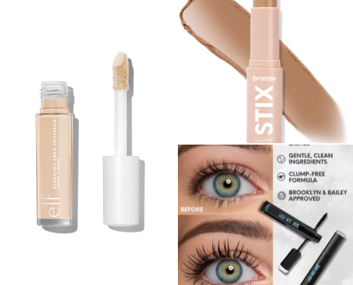 My favorite beauty recs cover photo collage