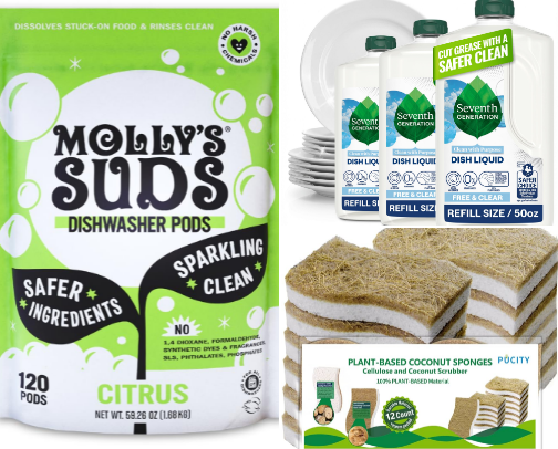 non-toxic kitchen cover photo collage