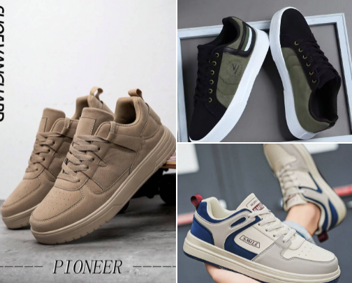 Men's Fall Sneakers cover photo collage