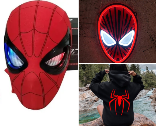 🕷️ Ultimate Spider-Man Vault: Viral Gear, Aesthetics & Collectibles / Bóveda Definitiva Spider-Man: Moda Viral, Estética y Coleccionables cover photo collage