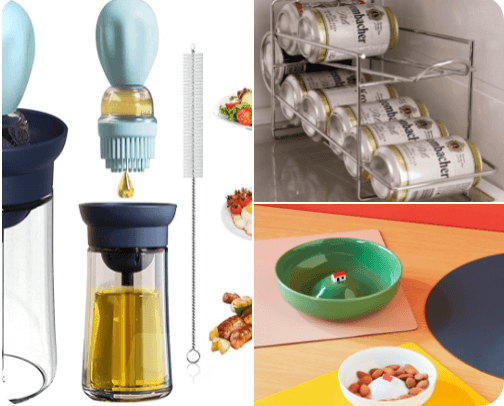 Amazon kitchen favs 🥨 cover photo collage