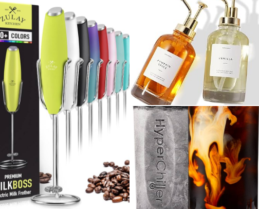 Viral Amazon Kitchen & Home Cafe Gadgets | Aesthetic & Functional cover photo collage