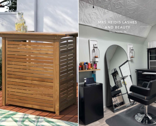 Wayfair salon finds cover photo collage