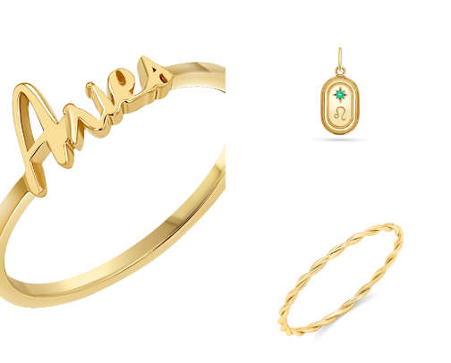 Best Gold Jewelry cover photo collage