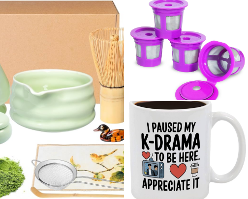 ☕ Coffee & Matcha cover photo collage