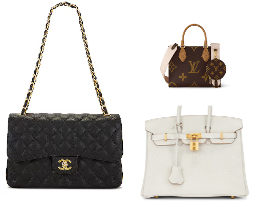 An elegant and practical bag cover photo collage