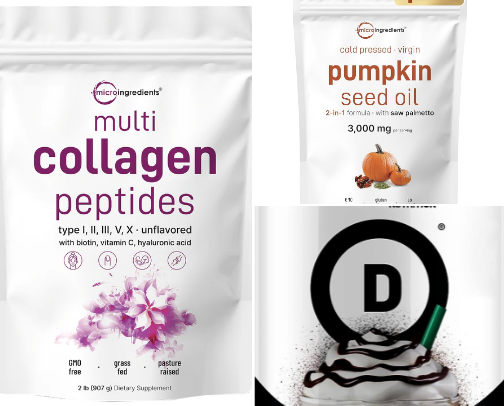 Health Supplements cover photo collage