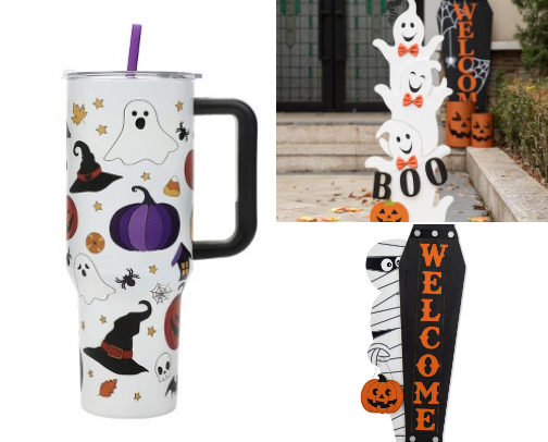 Halloween on a Budget: Must-Have Cute & Spooky Decor🎃👻 cover photo collage