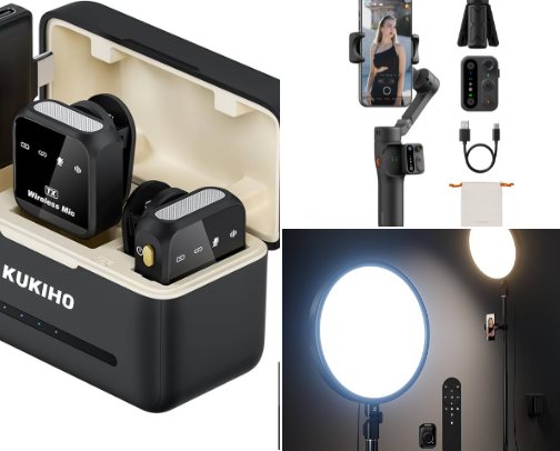 Content Creator Tech & Gear Essentials cover photo collage