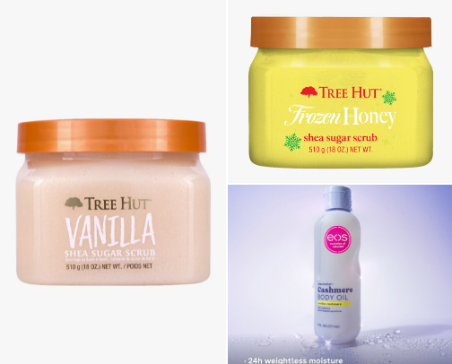 shower routine necessities cover photo collage