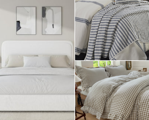 Cottage Core Bedroom cover photo collage
