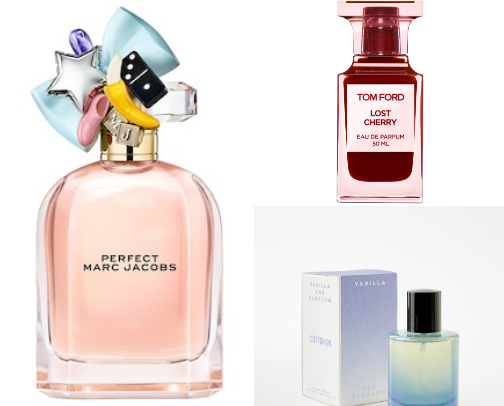 Everyday fragarances 🌺 cover photo collage