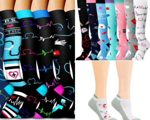 🧦 Best Compression Socks for Long Hospital Shifts. cover photo collage