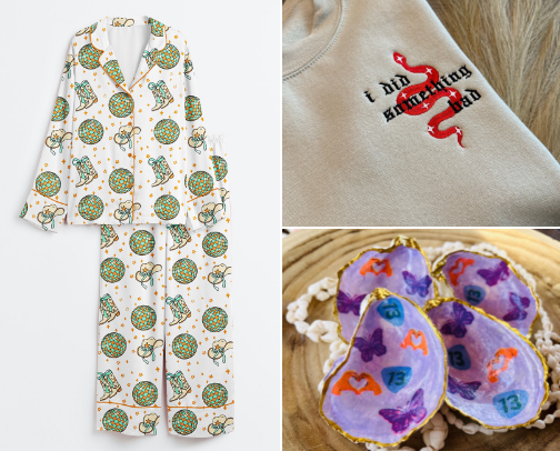 BEST OF: gifts for swifties (era by era) ✨ cover photo collage