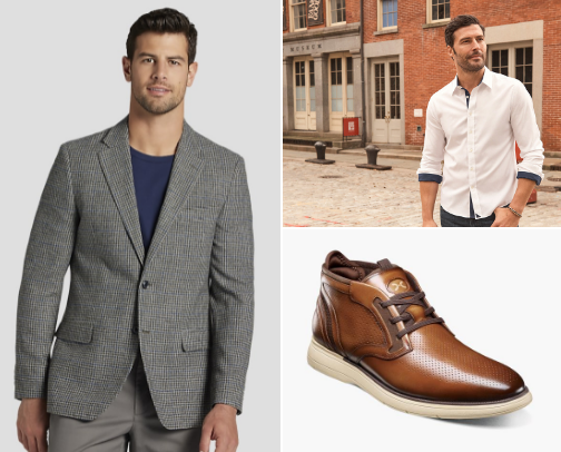 Athletic edge to Western charm—and anything in between, he understands the assignment. cover photo collage