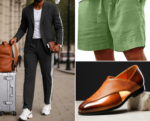 An Athletic edge to Western charm—and anything in between. He understands the assignment. cover photo collage