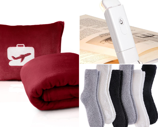 must-haves for enjoying every flight cover photo collage