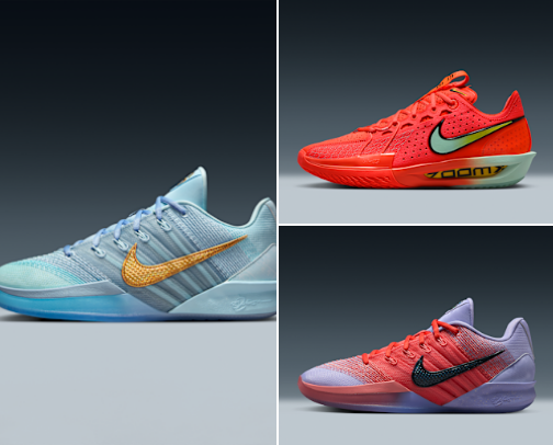 Ready to hoop 🏀 Built for the grind. These shoes are ready for the court and all the hard work that comes with it. cover photo collage