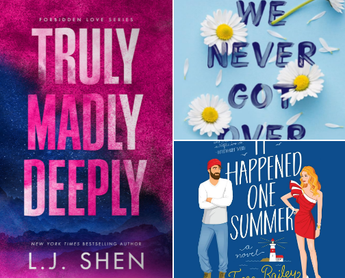 Download - Truly Madly Deeply: A Grumpy x Sunshine Romance (Forbidden Love Book 1) cover photo collage