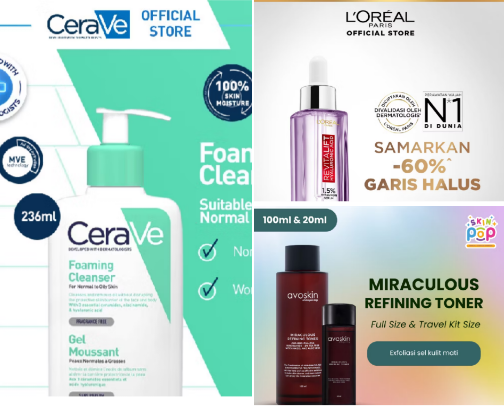 Get Beautiful & Healthy Skin With A Range Of Quality Skincare Products cover photo collage