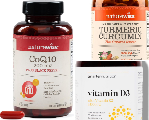 Health Supplements cover photo collage