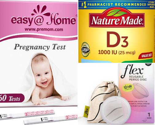 TTC, Pregnancy, and Postpartum Recommendations cover photo collage