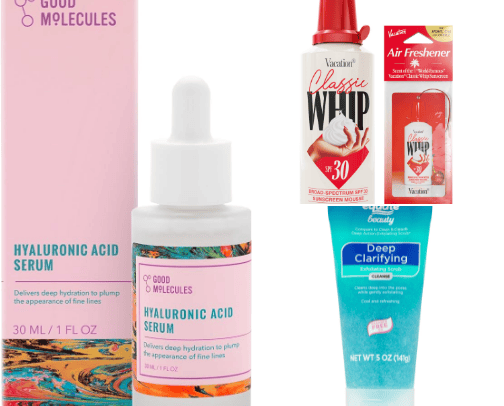 Skincare products you will ALWAYS find in my bathroom! cover photo collage