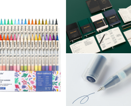 Crafty Stationery Supplies for Journalers and Studiers cover photo collage