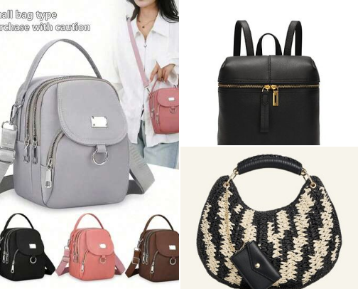 Bags cover photo collage