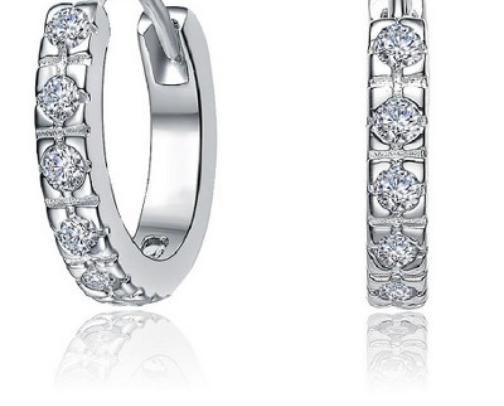 Stunning hoop earrings for any occasion. cover photo collage