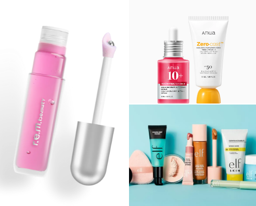 My favorite beauty recs cover photo collage
