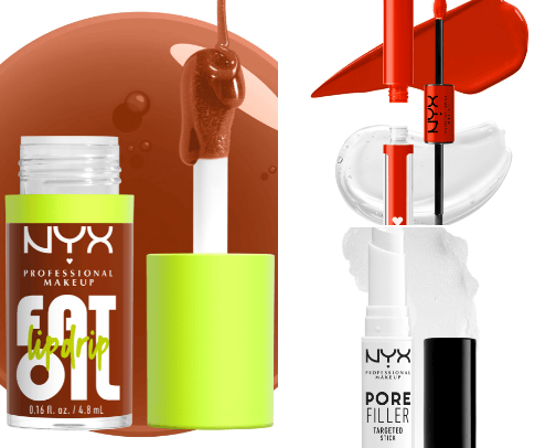 NYX makeup cover photo collage